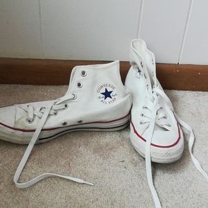 White Converse Chuck Taylor One Stars